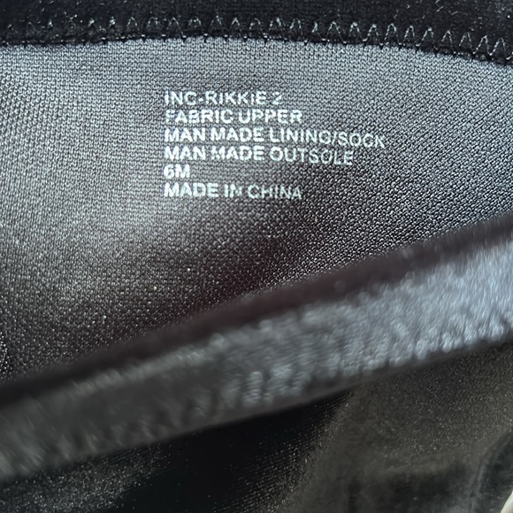 NWT INC International Concepts Rikkie2 Over the Knee Velvet Textured Boots - Picture 9 of 10